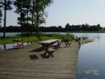 Domek i pokoje nad jeziorem Boksze na Suwalszczyźnie
