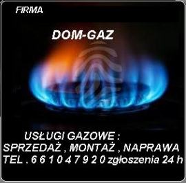 FIRMA "DOM-GAZ" USŁUGI GAZOWE