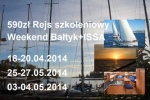 590 zł Rejs szkoleniowy Weekend Bałtyk+ISSA 18-20.04