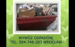 sprzątanie po remoncie,wywóz,gruzu z załadunkiem,wywóz odpadów,Wrocław,