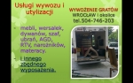 wywóz mebli Wrocław, utylizacja mebli, odbiór mebli Wrocław