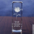 Oryginalne podziękowanie ślubne Róża 3D Kwiat Miłości