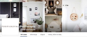 Fanpage sklepu internetowego PodPierzyną - isnpiracje, trendy, porady