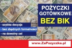 Pożyczki bez Bik (cała Polska) decyzja w 5min