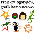 Projekty logotypów, grafik komputerowy