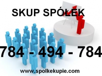 Skup Spółek tel. 784-494-784 299