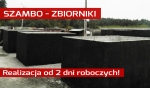 Oczyszczalnia, Szambo, Zbiornik betonowy, Deszczówka - Tanio