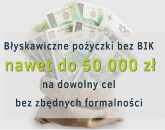 Szybkie i łatwe pożyczki do 100 000 zł.