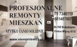 Profesjonalne remonty mieszkań Bolesławiec
