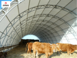 hala tunelowa konstrukcja stalowa wiata 15x44