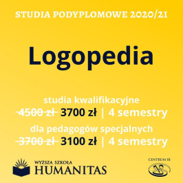 Logopedia - studia podyplomowe