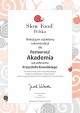 Certyfikat Slow Food dla Restauracji Akademia-Zamów danie z dostawą