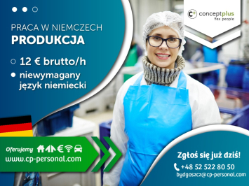 Pracownik produkcji (k/m) - Pakowanie drobiu - nawet do 12,50 € brutto/h!