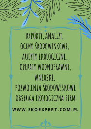 OBSŁUGA EKOLOGICZNA FIRM DORADZTWO PROJEKTY USŁUGI ŚRODOWISKOWE EKOEXPERT