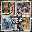 Mobilny serwis rowerowy Konstancin, Józefosław, Warszawa Wilanów