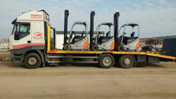 Transport koparek / maszyn budowlanych