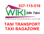 TAXI BAGAŻOWE - PRZEPROWADZKI - PRZEWÓZ RZECZY - BAGAŻÓWKA