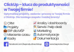 ClickUp dla firm - lepsze zarządzanie z BeProductive.pl