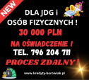 KREDYT DLA FIRM I OSÓB FIZYCZNYCH NA OŚWIADCZENIE DO 30 OOO PLN ‼︎
