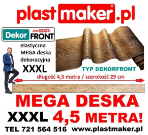 NOWOŚĆ Elastyczna deska dekoracyjna DekorFront MEGA