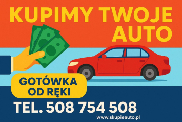 Skup aut w Krakowie i okolicach – gotówka w 30 minut
