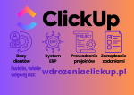 Wdrożenie ClickUp w Twojej firmie w zaledwie 7 dni