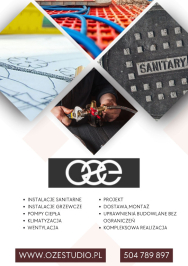 INSTALACJE C.O. SANITARNE WYKONANIE OZE STUDIO PROJEKT BIAŁYSTOK