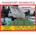 Transport piasek kruszywa kamień beton pułsuchy Rzeszów t692120020