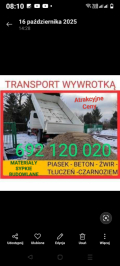Piasek budowlany Rzeszów tel 692120020 Świlcza Mrowla