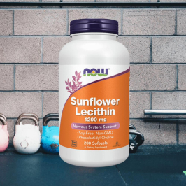 NOW Sunflower Lecithin - Lecytyna Słonecznikow