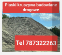 Piasek z kopalni z żwirowni czysty do betonu piaskownic Rzeszów 787322263