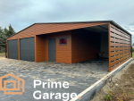 Garaż blaszany na wymiar | Producent PrimeGarage.pl | Dowolny rozmiar