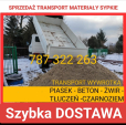 Sprzedaż transport małe auto wywrotka piasek żwir ziemia Rzeszów Rudna Mała