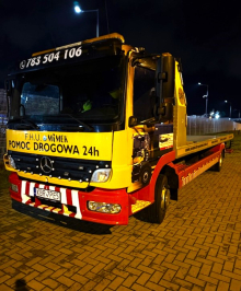 Pomoc drogowa - usługi transportowe