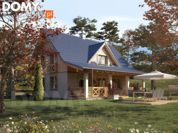 Projekt domu w stylu dworkowym - klasyczna elegancja na Twojej działce!