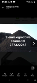 Ziemia ogrodowa Czarna humus torf Rzeszów Krasne Strażów tel 787322263
