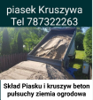 Sprzedaż piasek kruszywa Żwir drenarski Rzeszów Tyczyn tel 787322263