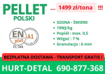 PELLET POLSKI - POLSKI PRODUCENT 1499zl paleta - transport gratis !